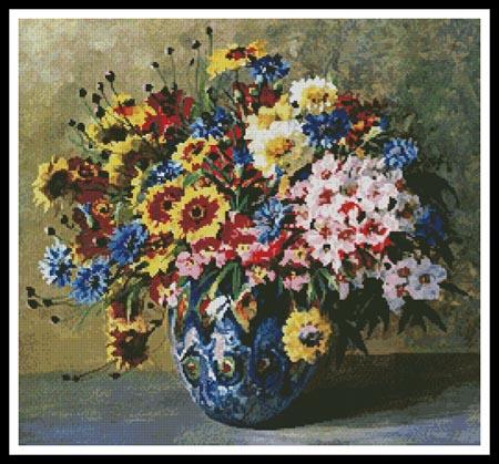 Floral Display 4 - Artecy Cross Stitch