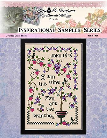 I Am The Vine Sampler - Kitty & Me Designs