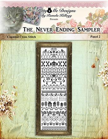 Never Ending Sampler Part 2 - Kitty & Me Designs
