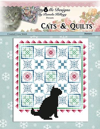 Cats And Quilts January - Kitty & Me Designs