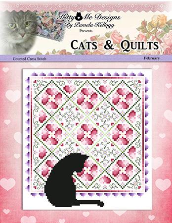 Cats And Quilts February - Kitty & Me Designs