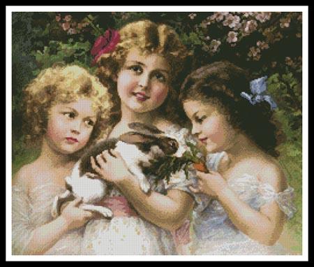 The Pet Rabbit - Artecy Cross Stitch