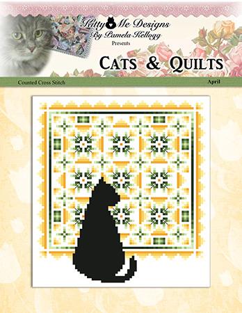 Cats And Quilts April - Kitty & Me Designs