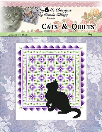 Cats And Quilts May - Kitty & Me Designs