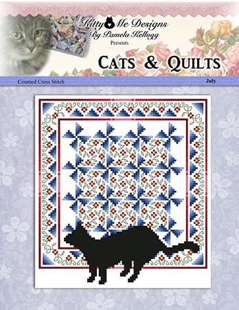 Cats And Quilts July - Kitty & Me Designs