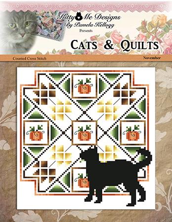Cats And Quilts November - Kitty & Me Designs