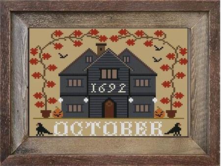 I'll Be Home Series, October Cottage - Twin Peak Primitives