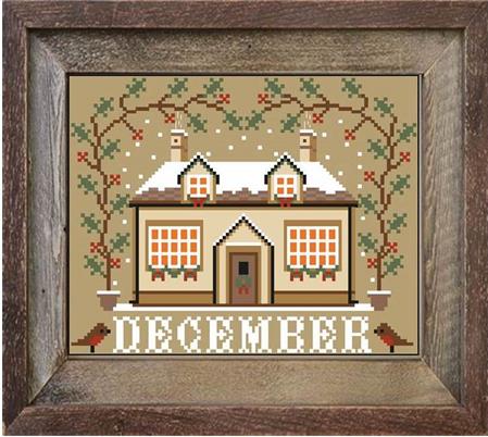 I'll Be Home Series, December Cottage - Twin Peak Primitives