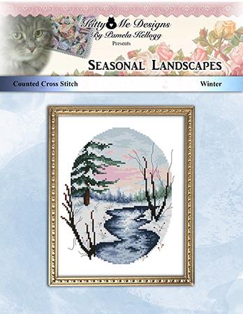 Seasonal Landscapes Winter - Kitty & Me Designs