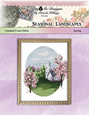 Seasonal Landscapes Spring - Kitty & Me Designs