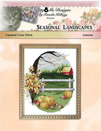 Seasonal Landscapes Autumn - Kitty & Me Designs