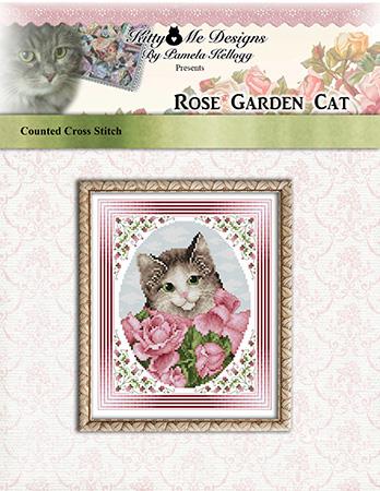 Rose Garden Cat - Kitty & Me Designs