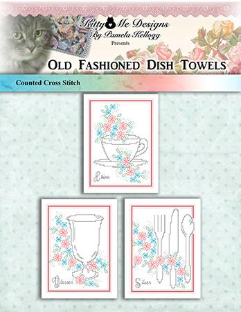 Old Fashioned Dish Towels - Kitty & Me Designs
