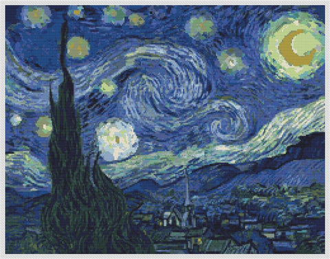 The Starry Night - Art of Stitch, The
