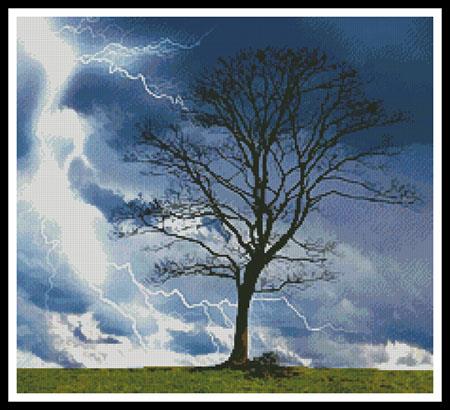 Stormy Tree - Artecy Cross Stitch