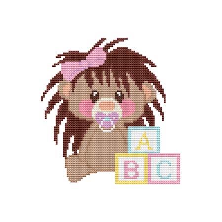 Baby Hedgehog ABC - Cross Stitch Wonders
