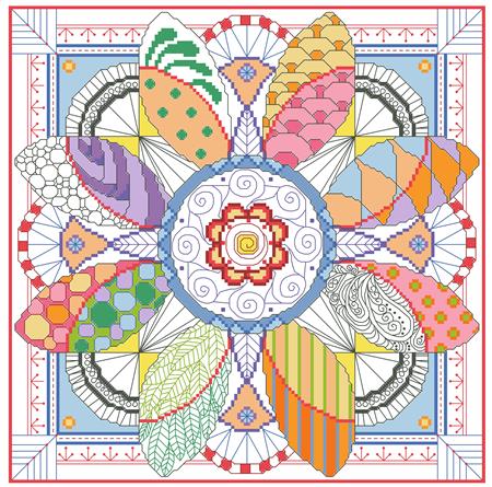 Dazzling Doodles Mandala - Kooler Design Studio