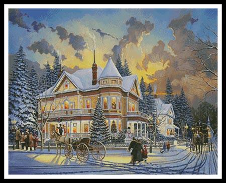 Christmas At Great Grandpa's - Artecy Cross Stitch