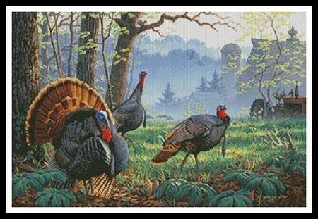 Foggy Morning Trio - Artecy Cross Stitch