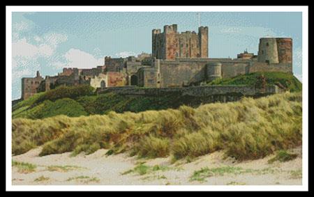 Bamburgh Castle - Artecy Cross Stitch