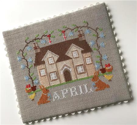 I'll Be Home Series, April Cottage - Twin Peak Primitives