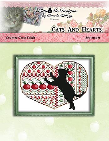 Cats And Hearts September - Kitty & Me Designs