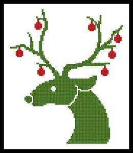 Little Christmas Reindeer - Artecy Cross Stitch