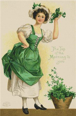 St Patrick's Day - X Squared Cross Stitch