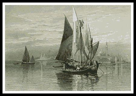 Antique Print, Venice - Artecy Cross Stitch