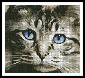 Mini Blue Eyes - Artecy Cross Stitch