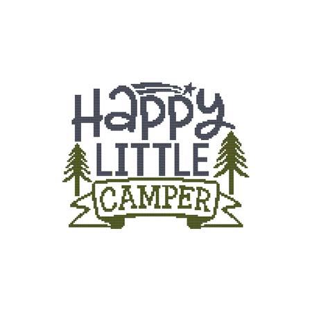 Happy Little Camper - Cross Stitch Wonders