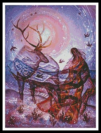 Elk Vision - Artecy Cross Stitch