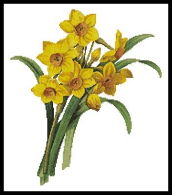 Daffodils 2 - Artecy Cross Stitch