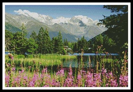 Champex, Switzerland - Artecy Cross Stitch