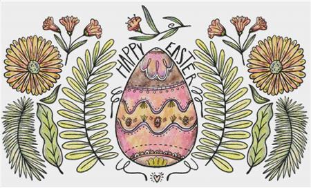 Easter Egg - X Squared Cross Stitch