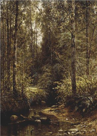 Forest Stream - X Squared Cross Stitch