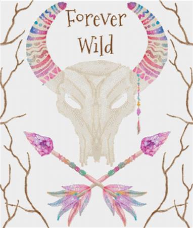 Forever Wild - X Squared Cross Stitch