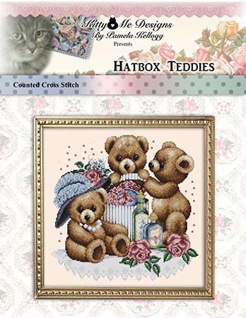Hatbox Teddies - Kitty & Me Designs