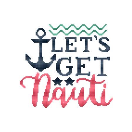 Let's Get Nauti - Cross Stitch Wonders