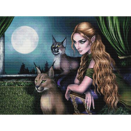 Moonlight Shadows by Esmira - Paine Free Crafts