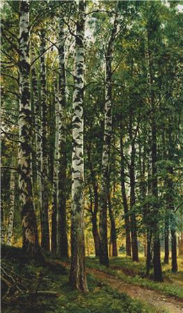 Birch Grove - X Squared Cross Stitch