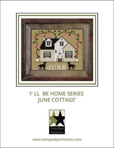 I'll Be Home Series, June Cottage - Twin Peak Primitives