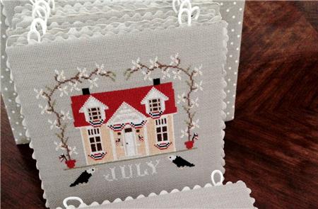 I'll Be Home Series, July Cottage - Twin Peak Primitives