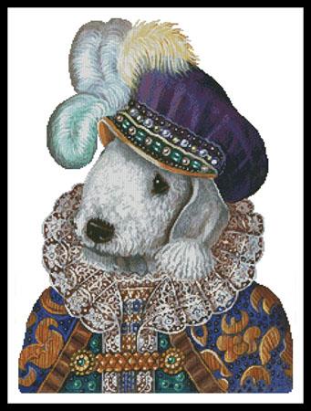 Bedlington Prince - Artecy Cross Stitch