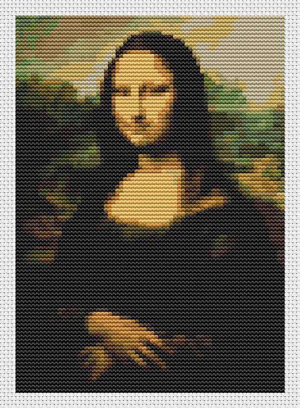 Mona Lisa (Mini Chart) - Art of Stitch, The