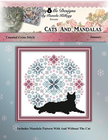 Cats And Mandalas January - Kitty & Me Designs