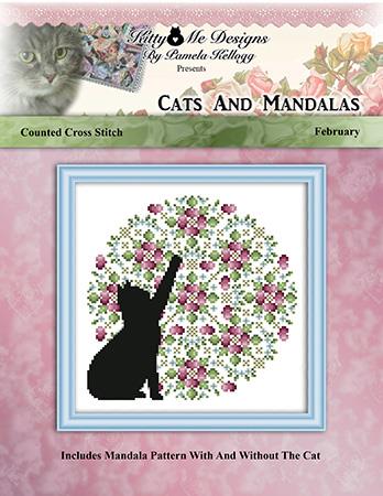Cats And Mandalas February - Kitty & Me Designs