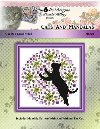 Cats And Mandalas March - Kitty & Me Designs