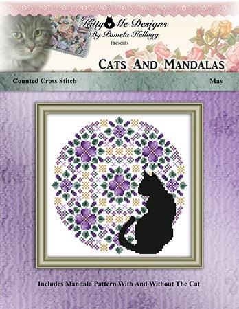 Cats And Mandalas May - Kitty & Me Designs