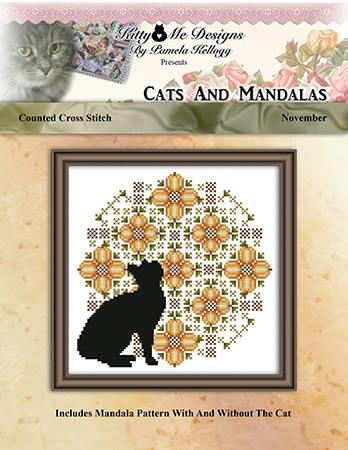 Cats And Mandalas November - Kitty & Me Designs